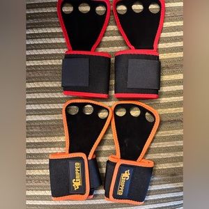 Hand Grips For Weight Lifting / Gymnastics/ CrossFit w/ Wrist Support